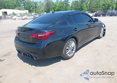 2018 Infiniti Q50 3.0T Luxe z USA, uszkodzony, nr VIN JN1EV7AP5JM366125